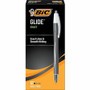 BIC Glide Exact Retractable Ballpoint - Fine Pen Point - Retractable - Black Ink Product Image 