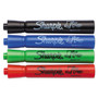 Sharpie Flip Chart Marker, Broad Bullet Tip, Assorted Colors, 4/Set (SAN22474) View Product Image