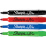 Sharpie Flip Chart Marker, Broad Bullet Tip, Assorted Colors, 4/Set View Product Image