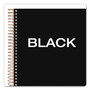 TOPS JEN Action Planner, 1-Subject, Narrow Rule, Black Cover, (100) 8.5 x 6.75 Sheets View Product Image