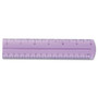 Westcott 12" Jewel Colored Ruler, Standard/Metric, Plastic View Product Image