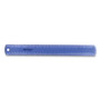 Westcott 12" Jewel Colored Ruler, Standard/Metric, Plastic (ACM12975) View Product Image