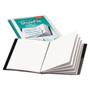 Cardinal ShowFile Display Book with Custom Cover Pocket, 12 Letter-Size Sleeves, Black (CRD50132) View Product Image