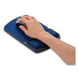 Fellowes Gel Mouse Pad with Wrist Rest, 6.25 x 10.12, Black/Sapphire (FEL98741) View Product Image