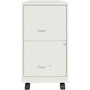 NuSparc Mobile File Cabinet - 14.2" Width x 18" Depth x 26.5" Height for File - (NPRVF218AMWE) View Product Image
