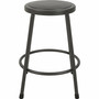 Lorell Metal Shop Stool - Vinyl Seat Material - (LLR83081) View Product Image