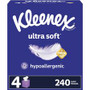 Kleenex Ultra Soft Tissues - 3 Ply - WhiteBox - 60/Box - (KCC54308CT) Product Image 