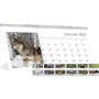 House of Doolittle Wildlife Photo Desk Top Tent Calendars - Julian Dates - (HOD3689) View Product Image