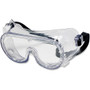 Crews Safety Goggles - Debris, Flying Particle, Ultraviolet Protection - Clear - Comfortable, Indirect Ventilation, Latex-free, Scratch Resistant Product Image 