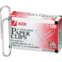 ACCO Paper Clips, #1, Nonskid, Silver, 100 Clips/Box, 10 Boxes/Pack ACC72385 (ACC72385) View Product Image