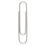ACCO Paper Clips, Jumbo, Smooth, Silver, 100 Clips/Box, 10 Boxes/Pack ACC72580 (ACC72580) View Product Image