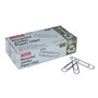 ACCO Recycled Paper Clips, Jumbo, Smooth, Silver, 100 Clips/Box, 10 Boxes/Pack (ACC72525) View Product Image