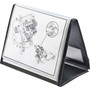 Cardinal ShowFile Horizontal Display Easel, 20 Letter-Size Sleeves, Black View Product Image