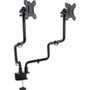Allsop Metal Art Mounting Arm for Monitor - Black - 2 Display(s) Supported - 32" Screen Support - 30.80 lb Load Capacity - Metal Product Image 