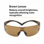 3M SecureFit Protective Eyewear - Recommended for: Eye, Indoor/Outdoor - (MMMSF405SGAFB) View Product Image