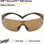 3M SecureFit Protective Eyewear - Recommended for: Eye, Indoor/Outdoor - (MMMSF405SGAFB) View Product Image