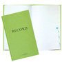 Green record book 8-1/4x13-11/16 - 7530002223524 Product Image 