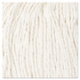 Boardwalk Cut-End Wet Mop Head, Cotton, No. 16 Size, White View Product Image