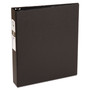 Avery Economy Non-View Binder with Round Rings, 3 Rings, 1.5" Capacity, 11 x 8.5, Black, (3401) View Product Image