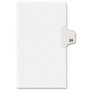 Avery Preprinted Legal Exhibit Side Tab Index Dividers, Avery Style, 10-Tab, 20, 11 x 8.5, White, 25/Pack, (1020) View Product Image