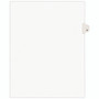 Avery Preprinted Legal Exhibit Side Tab Index Dividers, Avery Style, 26-Tab, G, 11 x 8.5, White, 25/Set, (1407) View Product Image