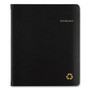 Recycled Weekly Vertical-Column Format Appointment Book, 8.75 x 7, Black Cover, 12-Month (Jan to Dec): 2026 Product Image 
