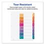 Avery Customizable TOC Ready Index Multicolor Tab Dividers, Uncollated, 8-Tab, 1 to 8, 11 x 8.5, White, 24 Sets View Product Image