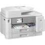 Brother MFC-J5955DW Wireless INKvestment Tank Inkjet Multifunction Printer - Color - Copier/Fax/Printer/Scanner - 30 ppm Mono/30 ppm Color Print - 1200 x 4800 dpi Print - Automatic Duplex Print Product Image 