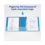 Avery Heavy-Duty View Binder with DuraHinge and Locking One Touch EZD Rings, 3 Rings, 5" Capacity, 11 x 8.5, Pacific Blue View Product Image