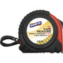 Genuine Joe Tape Measure, Imperial, 12', 1-1/4"Wx2-1/2"Lx2-2/5"H, BKRD (GJO11972) Product Image 