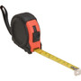 Genuine Joe Tape Measure - 12 ft Length - Imperial Measuring System - Red, Black Product Image 