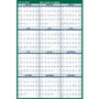 AT-A-GLANCE Vertical Erasable Wall Planner, 32 x 48, White/Green Sheets, 12-Month (Jan to Dec): 2024 View Product Image