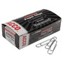 ACCO Premium Heavy-Gauge Wire Paper Clips, Jumbo, Smooth, Silver, 100 Clips/Box, 10 Boxes/Pack (ACC72500) View Product Image