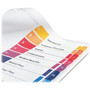 Avery Customizable TOC Ready Index Multicolor Tab Dividers, 10-Tab, 1 to 10, 11 x 8.5, White, Traditional Color Tabs, 6 Sets View Product Image