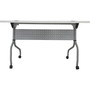 Lorell White Laminate Flip Top Training Table (LLR60745) View Product Image