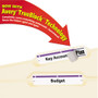 Avery Permanent TrueBlock File Folder Labels with Sure Feed Technology, 0.66 x 3.44, White, 30/Sheet, 25 Sheets/Pack AVE5666 View Product Image