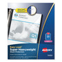 Avery Diamond Clear Heavyweight Sheet Protectors - Sheet Capacity - For Letter 8 1/2" x 11" Sheet - 3 x Holes - Ring Binder - Top Loading Product Image 
