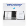 Avery Heavy-Duty View Binder with DuraHinge and Locking One Touch EZD Rings, 3 Rings, 5" Capacity, 11 x 8.5, Black View Product Image
