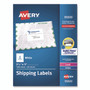 Avery White Shipping Labels-Bulk Packs, Inkjet/Laser Printers, 3.5 x 5, White, 4/Sheet, 250 Sheets/Box View Product Image