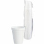 Dart J Cup 8 oz Insulated Foam Cups - 8 fl oz - White - Foam - Tea, Coffee, Juice, Soft Drink, Hot Drink, Cold Drink, Cappuccino, Hot Chocolate Product Image 