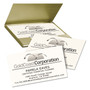 Avery Clean Edge Business Cards, Laser, 2 x 3.5, Ivory, 200 Cards, 10 Cards/Sheet, 20 Sheets/Pack (AVE5876) View Product Image