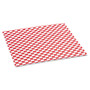 Bagcraft Grease-Resistant Paper Wraps and Liners, 12 x 12, Red Check, 1,000/Box, 5 Boxes/Carton View Product Image