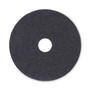 Boardwalk Stripping Floor Pads, 17" Diameter, Black, 5/Carton View Product Image