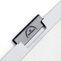 Durable DuraClip Report Cover, Clip Fastener, 8.5 x 11 , Clear/Red, 25/Box View Product Image