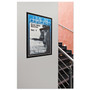 Durable DURAFRAME Sign Holder, 11 x 17, Black Frame, 2/Pack (DBL476901) View Product Image