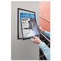 Durable DURAFRAME Sign Holder, 11 x 17, Black Frame, 2/Pack (DBL476901) View Product Image