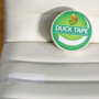 Duck Colored Duct Tape, 3" Core, 1.88" x 20 yds, White View Product Image