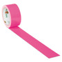 Duck Colored Duct Tape, 3" Core, 1.88" x 15 yds, Neon Pink (DUC1265016) View Product Image