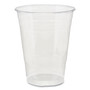 Dixie Clear Plastic PETE Cups, 16 oz, 25/Sleeve, 20 Sleeves/Carton (DXECPET16DX) View Product Image
