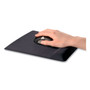 Fellowes Ergonomic Memory Foam Wrist Support with Attached Mouse Pad, 8.25 x 9.87, Black View Product Image